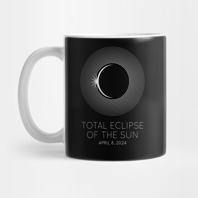 Total Eclipse of the Sun, Circles (for dark backgrounds) by Markadesign